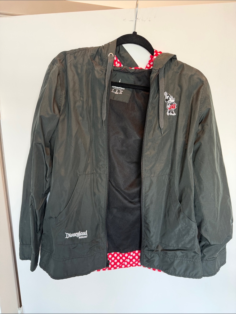 Disneyland Minnie Mouse Rain Jacket - Small
